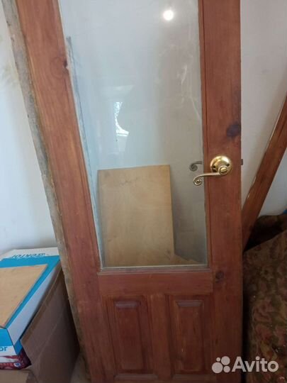 Дверь межкомнатная 600 с коробкой бу