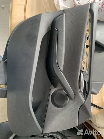 Обшивка дверей bmw x1 е84