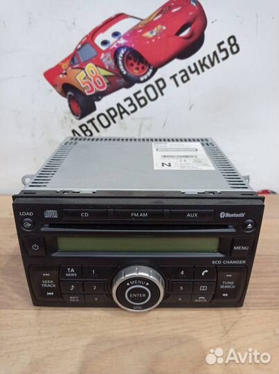 Штатная Магнитола Nissan Qashqai рест. J10 2010