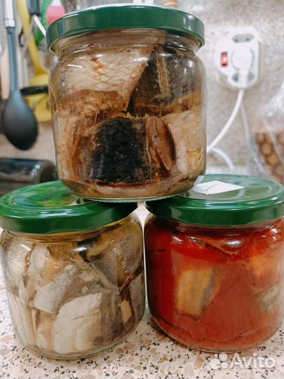 Тушенка, паштет, рыба, каши