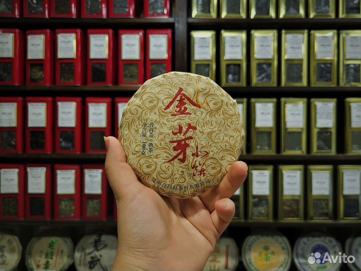 Прессованный шу пуэр 