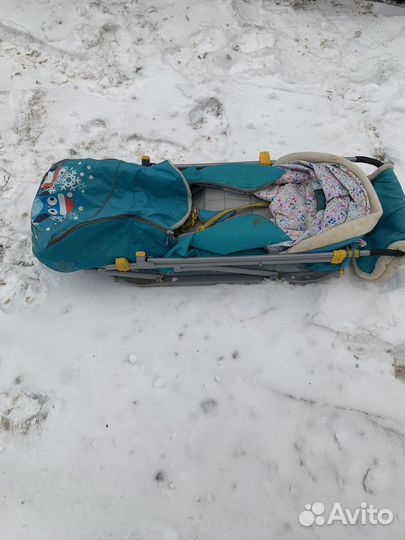 Коляска санки