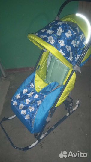 Санки-коляска Nika Умка 3-1