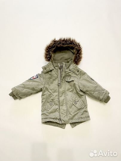 Зимняя куртка для мальчика 74 80