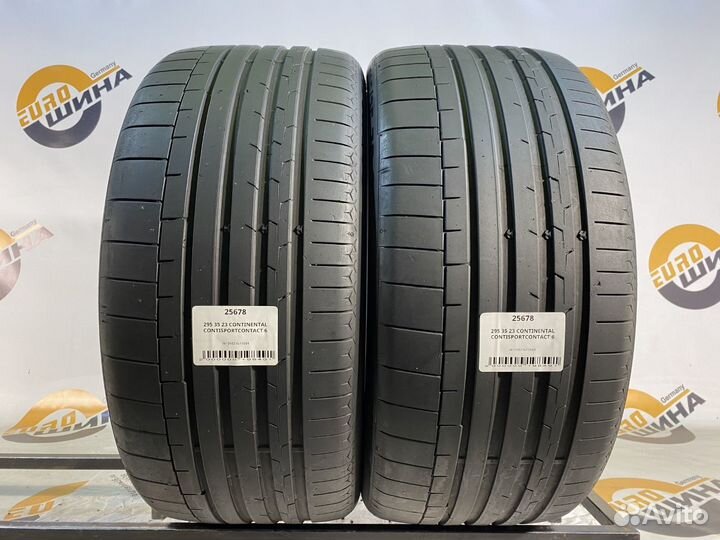 Continental ContiSportContact 6 295/35 R23 111Y