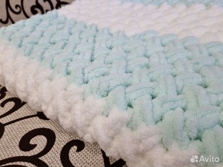 Пледик детский новый, 100х90см