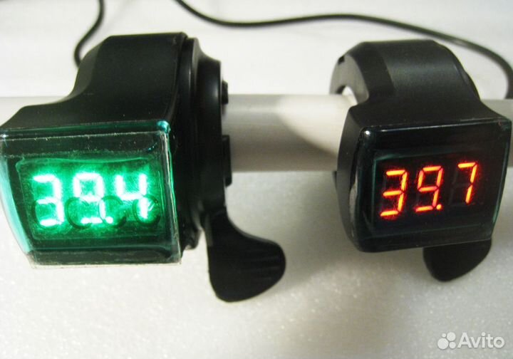 Курок газа С вольтметром