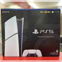 Sony PS5 Slim 1тб Новая 805 игр 1 год гарантии