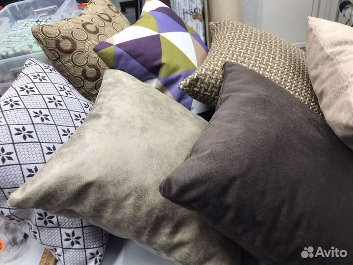 Подушка из мебельной ткани