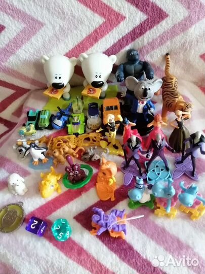 Игрушки из киндер сюрприза, додо пицца