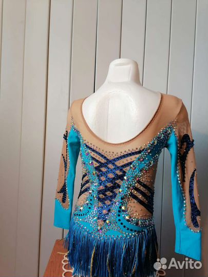 Купальник для художественной гимнастики р.128 (Г)