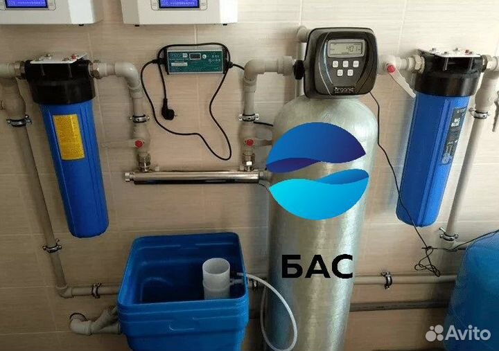 Фильтр для воды безреагентный, обезжелезивание
