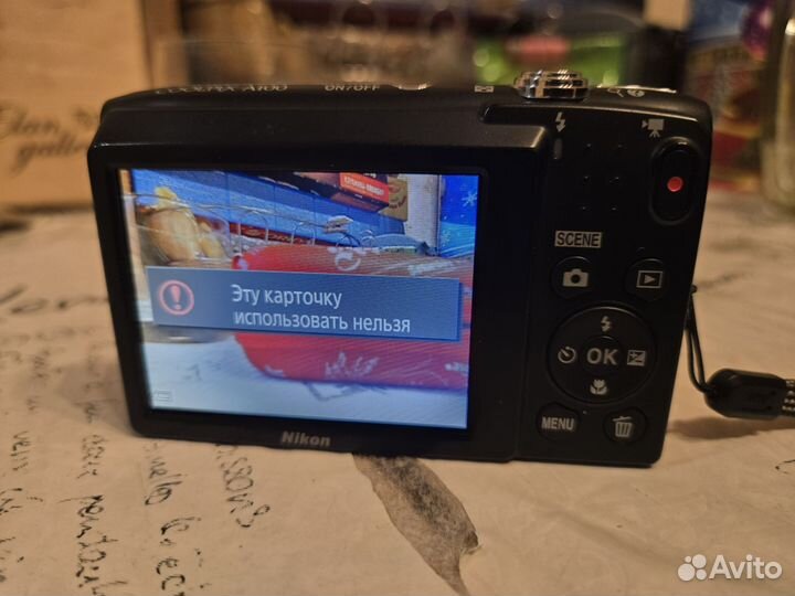 Мыльница nikon coolpix a100 + чехольчик