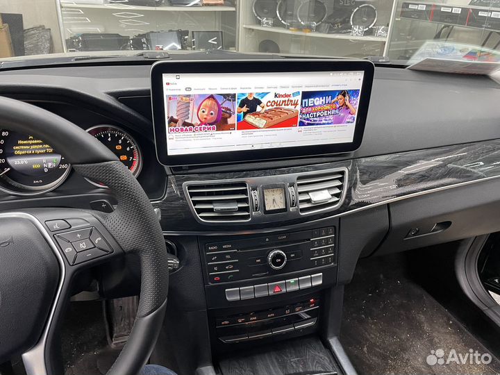 Андроид mercedes E class W212 12.3 дюйм