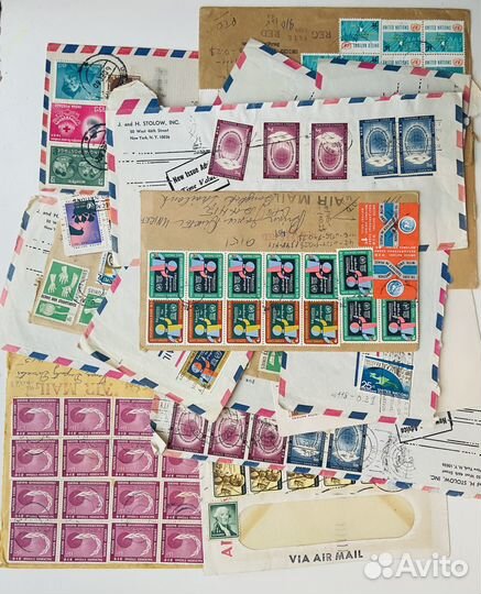 Почтовые конверты оон, карточки США