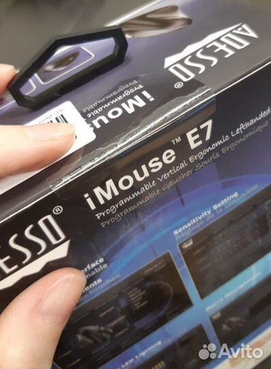 Adesso imouse e7 для левой руки