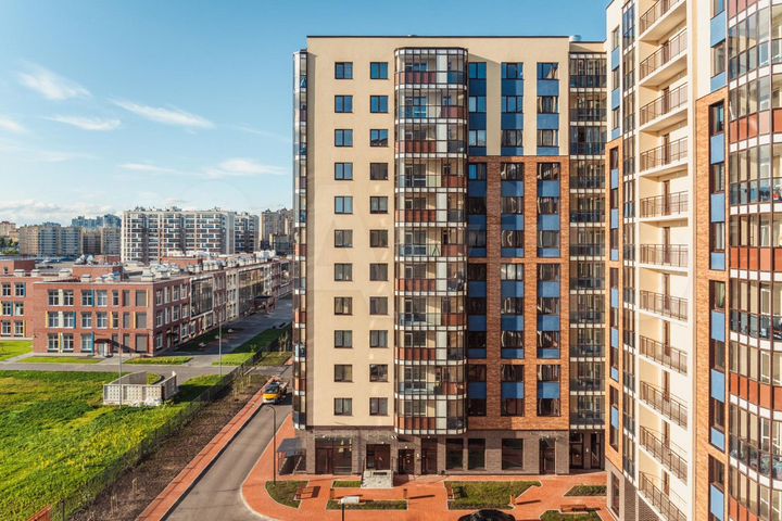 1-к. квартира, 42,8 м², 4/12 эт.