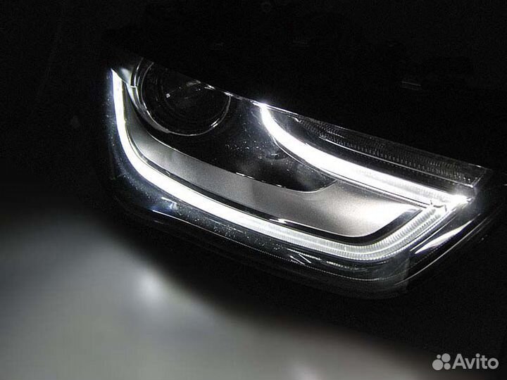Фары с Дхо Audi A4 B8 (11-15) lpaue6