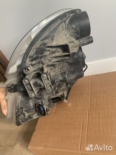 Фара левая skoda superb