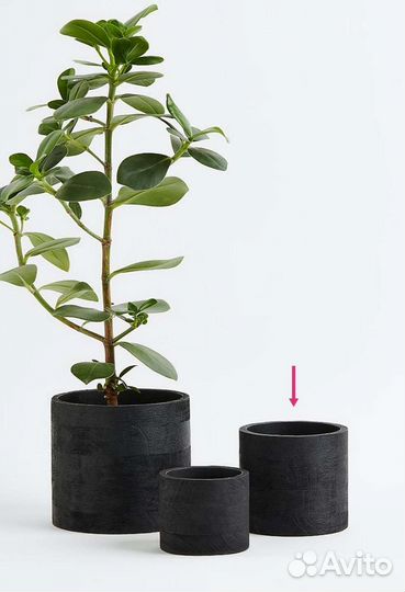 Ёлка Vinterfint ikea+Кашпо hm home, Панно 