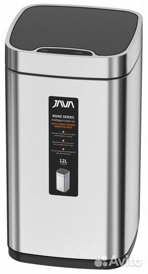 Сенсорное ведро 12 л java (S-883-12L)