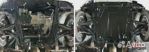 Защита картера Renault Sandero Stepway 2005-2018