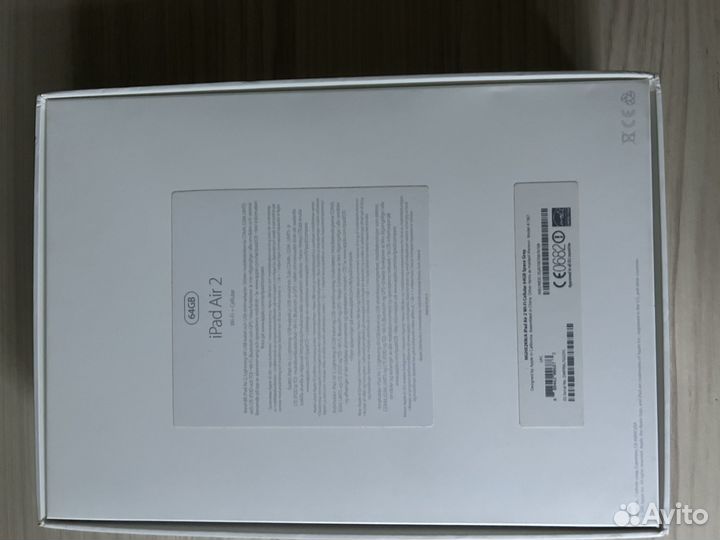 Apple iPad air 2 wi-fi + Cellular 64gb