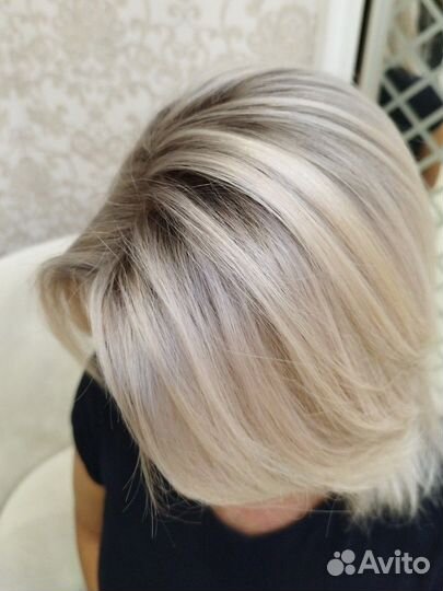 Окрашивание волос / парикмахер / выход из чёрного