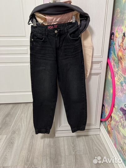 Комплект джинсы и толстовка для девочки рост 152
