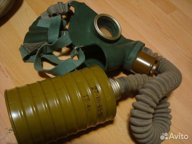 Противогаз армейский новый из СССР