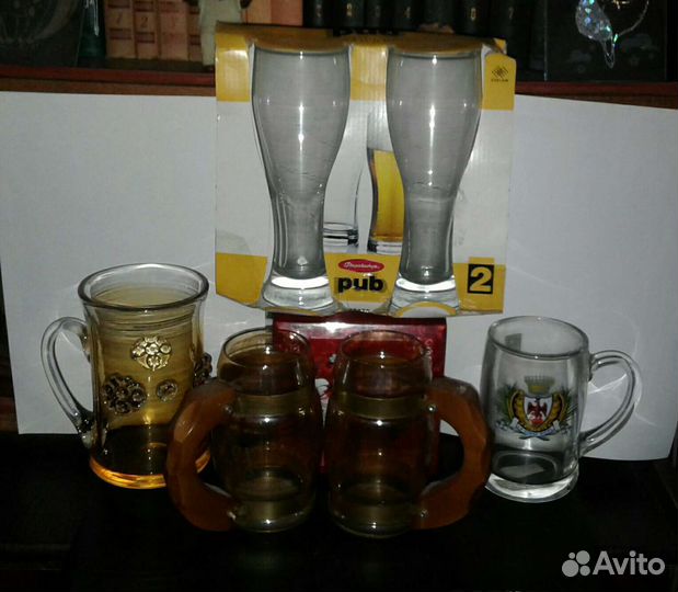 Пивные кружки Чехия,Франция,Турция;пепельница Сова