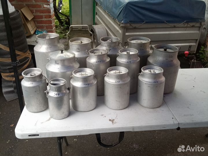 Алюминиевый бидон СССР