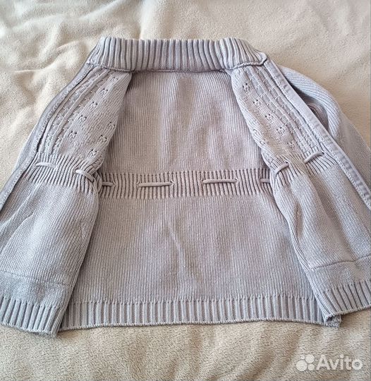 Теплая кофта для девочки