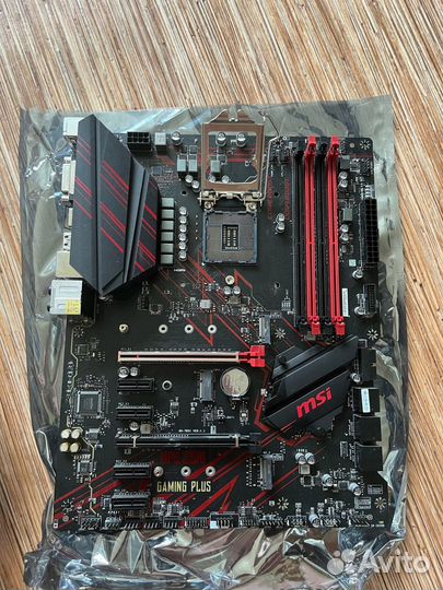 Материнская плата mpg z390 gaming plus