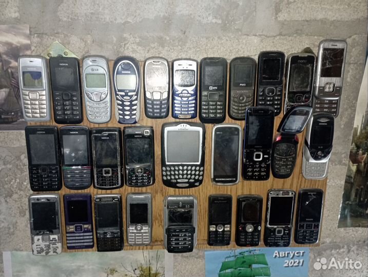 Макет мобильных телефонов