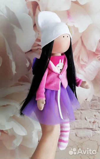 Кукла новая текстильная
