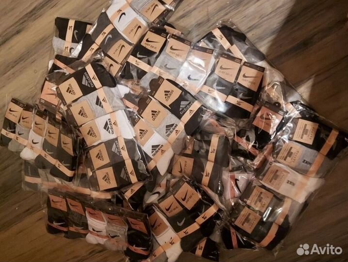 Высокие носки nike adidas