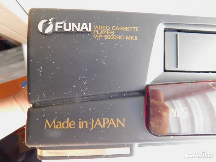 Видеоплеер VHS Funai VIP-5000HC как новый Япония