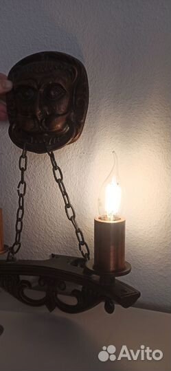 Бра настенное СССР Лев