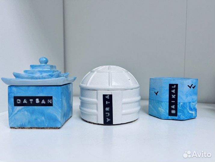 Дацан мини. Соевая свеча