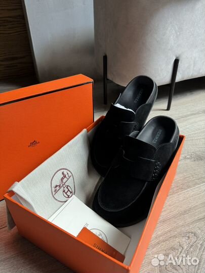 Мюли, тапки, сабо Hermes