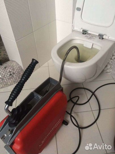 Прочистка канализации.устранение засоров.чистка