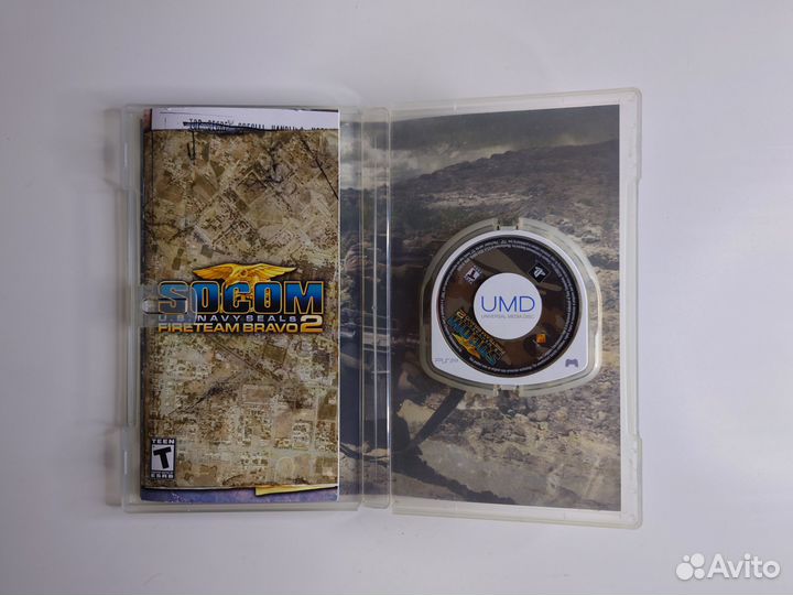 Socom u.s.navy. seals fireteam bravo 2 PSP игра
