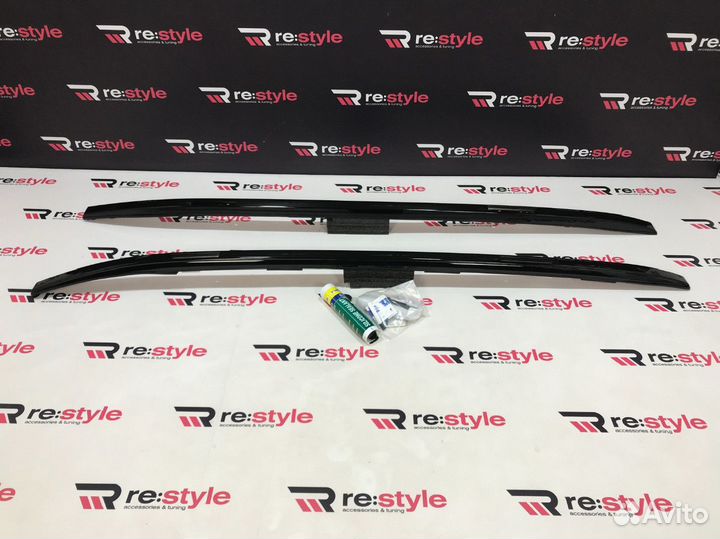 Рейлинги Toyota RAV4 (XA50) с18г Черные R2115