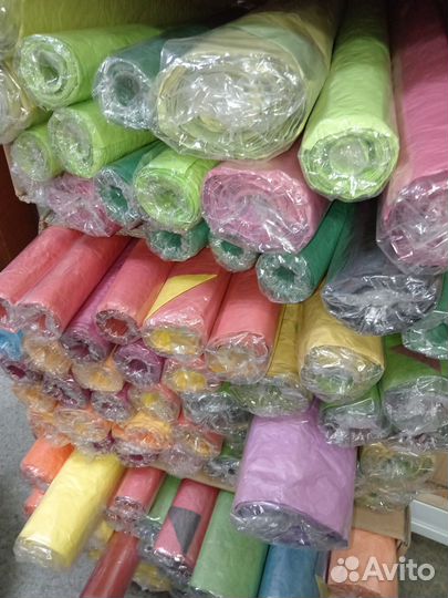 Пленка, бумага, сетка для цветов