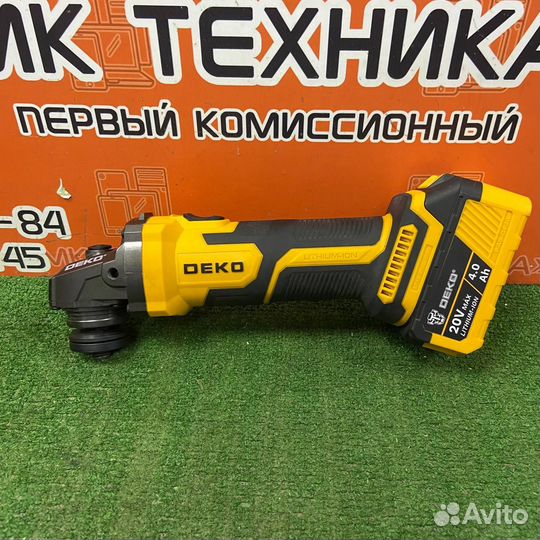 Комплект Шуруповерт deko dkcd20+ушм deko dkag20-12