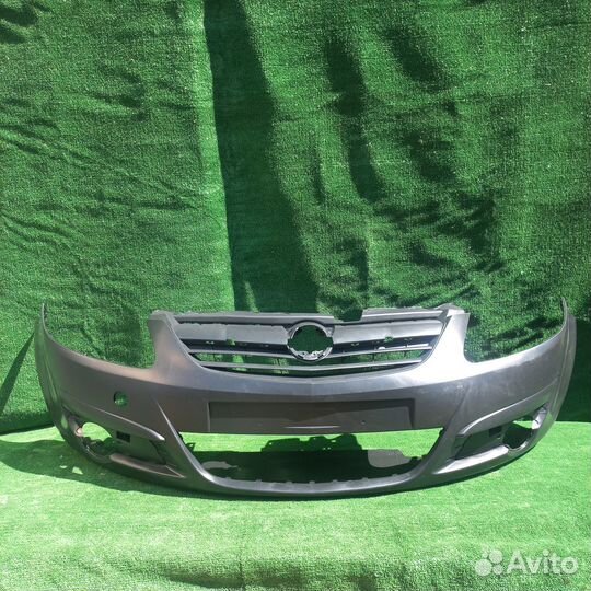 Бампер передний opel corsa d
