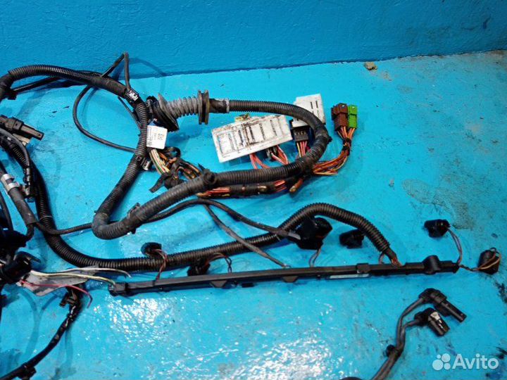 Проводка моторного отсека Bmw X6 F16 N57D30A 2016