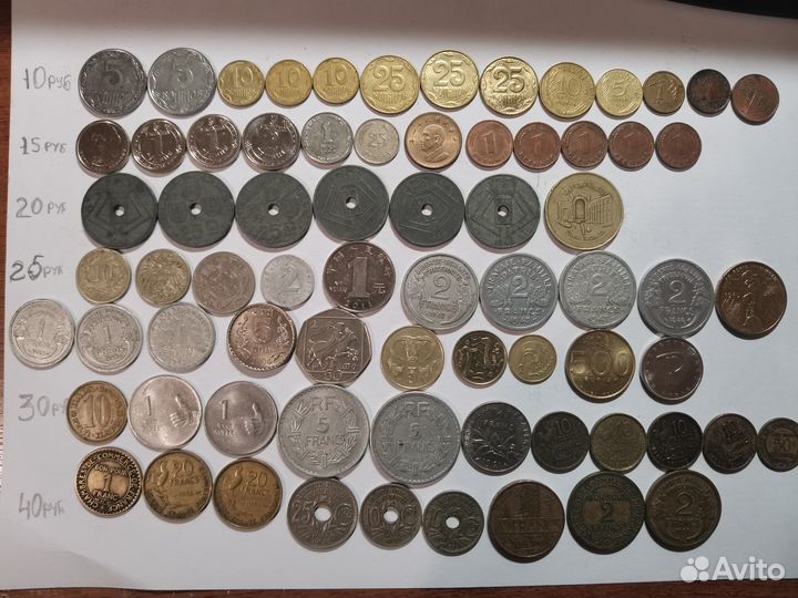 Монеты иностранные