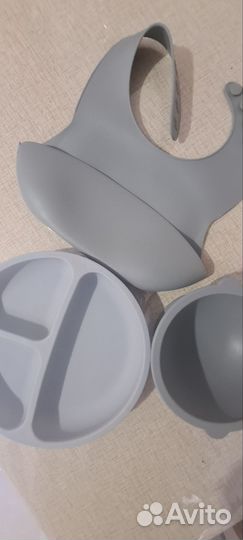 Набор детской посыды из силикона